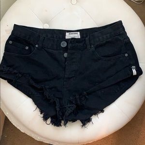 One tea spoon shorts